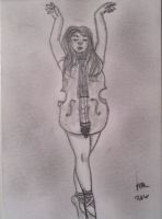 Cello Girl Dancer